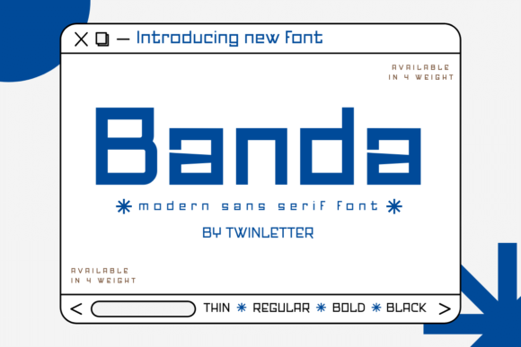 Banda: A Modern Display Font for Thoughtful Editorial Design