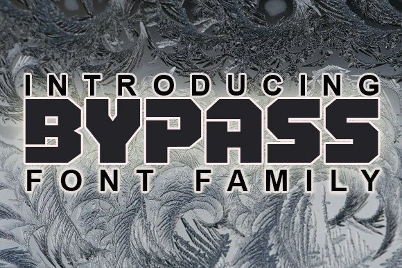 Bypass Font: A Bold Display Typeface for Campaign Impact