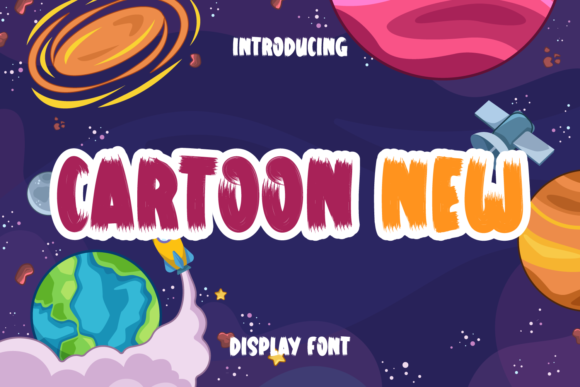 Cartoon New: A Friendly Display Font That Lifts Your Brand