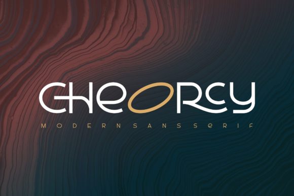 Cheorcy Font: A Classy Display Typeface for Small Business Branding