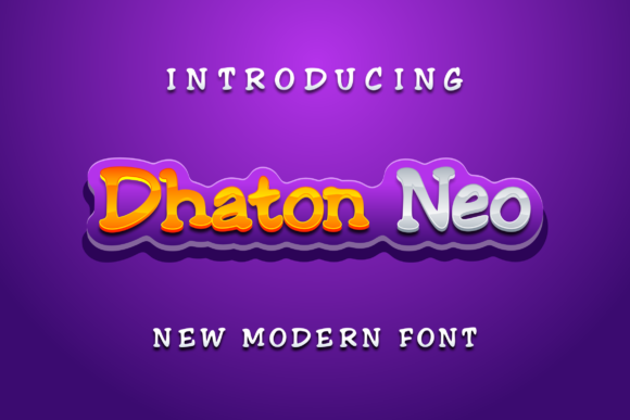 Dhaton Neo: A Retro Display Font That Elevates Digital Branding