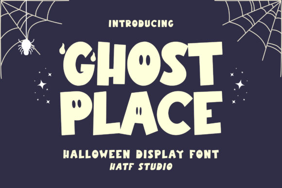 Ghost Place: A Horror-Styled Display Font for Editorial Impact