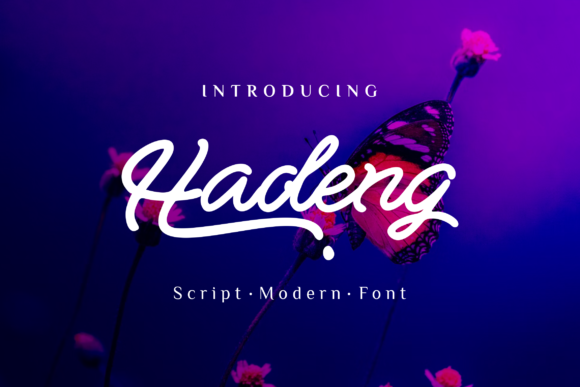 Hadeng: A Vintage Script Font for Editorial Impact