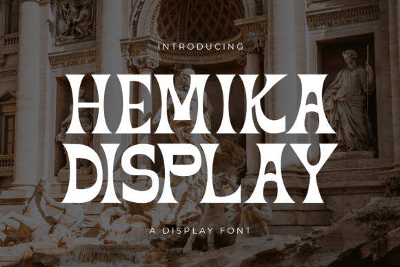 Hemika Display: A Playful Serif Font for Brand Personality