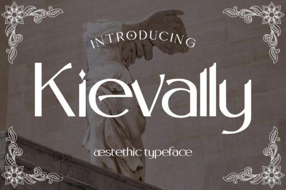 Kievally: A Refined Display Typeface for Thoughtful Design