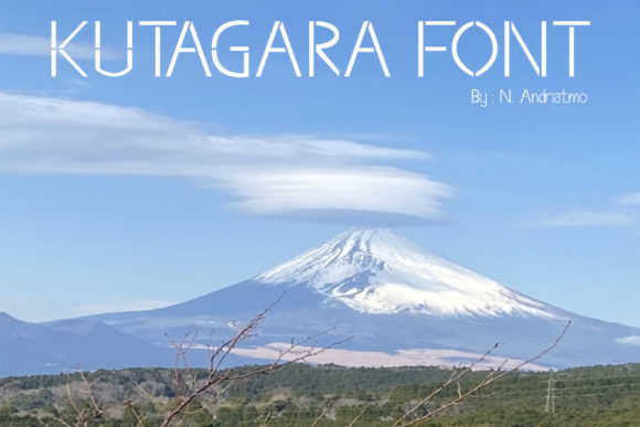 Kutagara: A Modern Display Font That Elevates Digital Branding