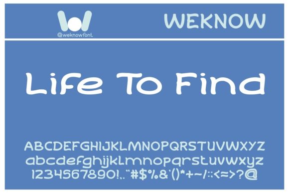 Life to Find: A Display Font That Feels Like a Sigh of Relief