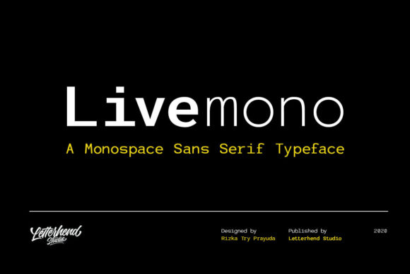 Livemono: A Modern Display Font That Makes Your Brand Shine