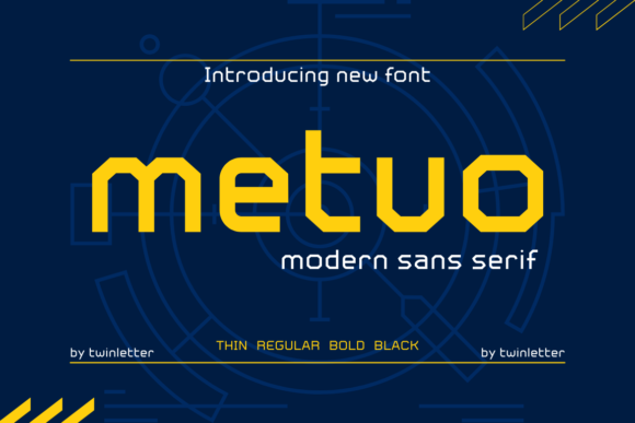 Metuo: A Modern Display Font for Scroll-Stopping Campaigns