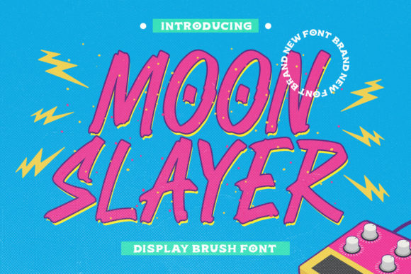Moon Slayer: A Street Art Display Font That Actually Works