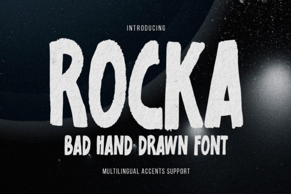 Rocka Display Font for Handmade Creators