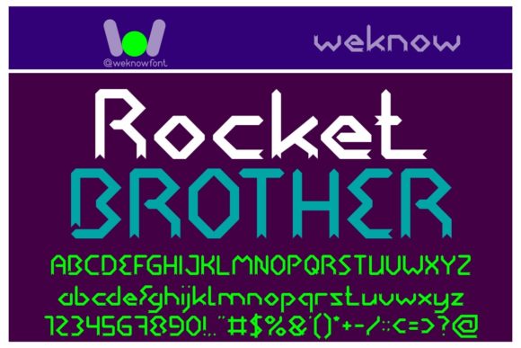 Rocket Brother: A Display Font That Makes Your Brand Feel Instantly Polished